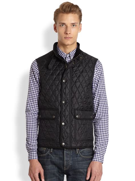 vestes burberry|burberry vests for men.